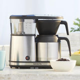 5-Cup Stainless Steel Drip Coffee Maker with Automatic Shut-Off