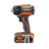 RIDGID 18-Volt Lithium-Ion Brushless Cordless 1/4 in. 3-Speed STEALTH FORCE Impact Driver (Tool Only)