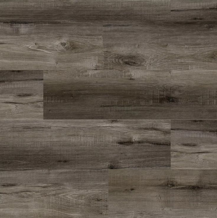 Sierra Gray Rigid Core Luxury Vinyl Plank - Cork Back