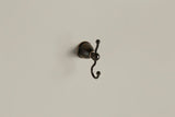 Moen Caldwell Double Hook Mediterranean Bronze Towel Hook