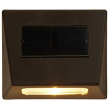 Solar Bronze Integrated LED Downcast Deck Light (4-Pack)