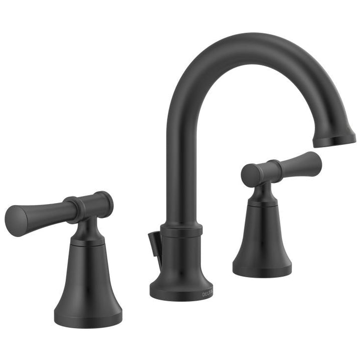 Chamberlain 8 in. Widespread 2-Handle Bathroom Faucet in Matte Black