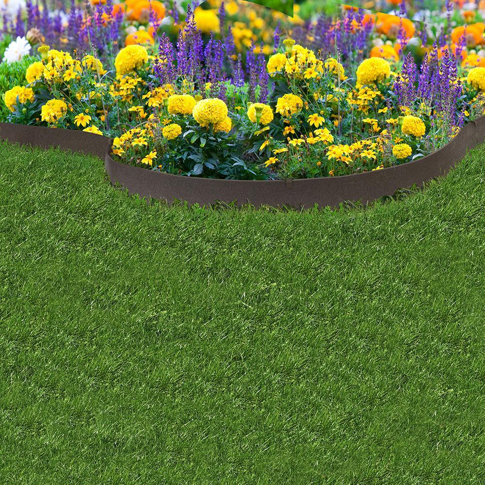 20 ft. x 3.5 in. Rubber Garden Edging - Super Arbor