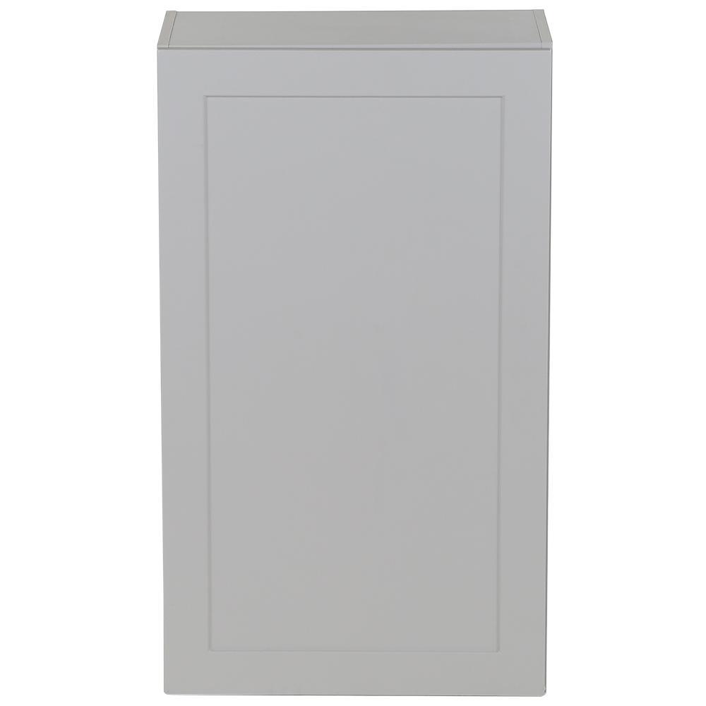 Cambridge Shaker Assembled 30x42x12.5 in. Wall Cabinet with 2 Soft Close Doors in White - Super Arbor