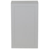 Cambridge Shaker Assembled 30x42x12.5 in. Wall Cabinet with 2 Soft Close Doors in White - Super Arbor