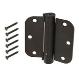 3 in. Satin Brass 5/8 in. Radius Door Hinge