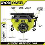 18-Volt ONE+ 6 Gal. Cordless Wet/Dry Vacuum (Tool Only) with Hose, Crevice Tool, Floor Nozzle and Extension Wand