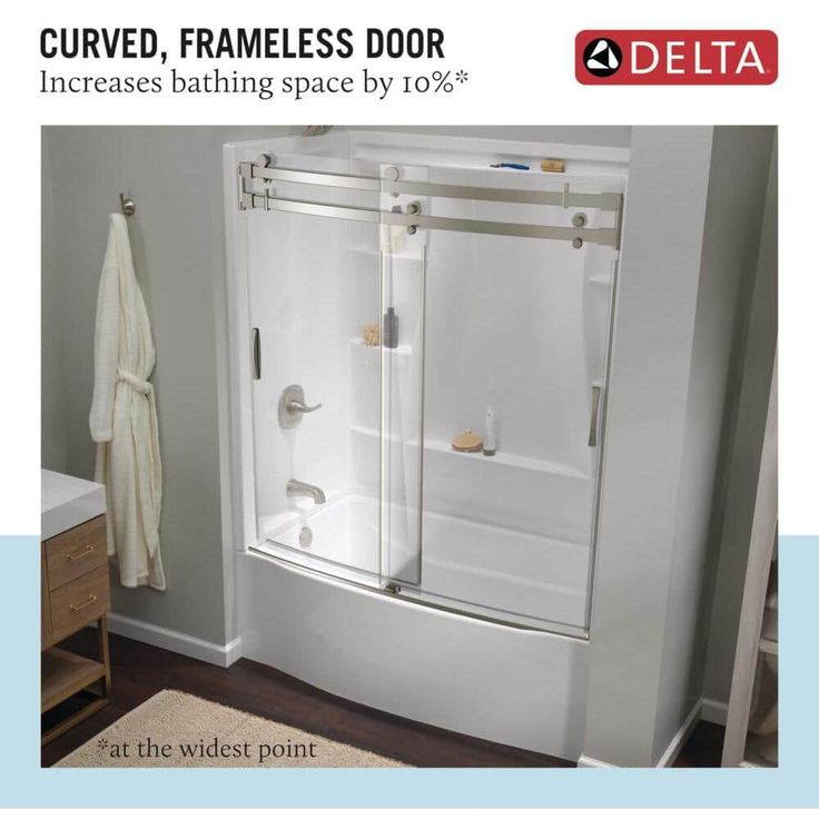 Classic 500 Curve 32 in. x 60 in. x 60 in. Rectangular Tub/Shower Combo Unit in White