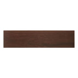 Style Selections Serso Black Walnut 6-in x 24-in Glazed Porcelain Wood Look Tile