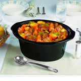 Triple 4.5 Qt. Copper Slow Cooker with Glass Lids