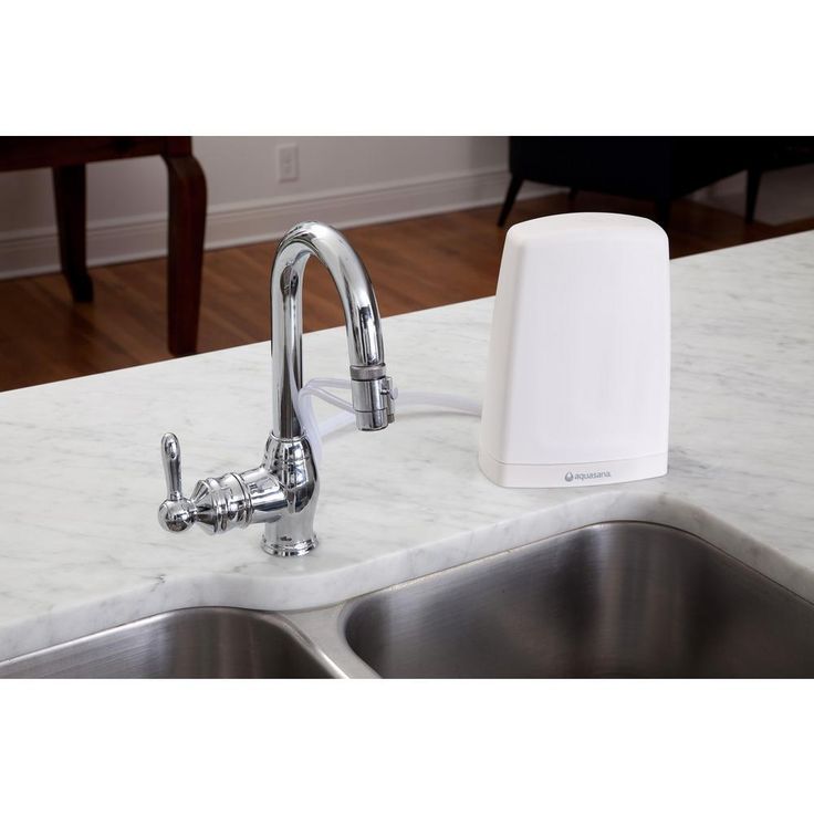 Premium Counter Top Water Filter System in White