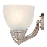 5-Light Brushed Nickel Bath and Vanity Light