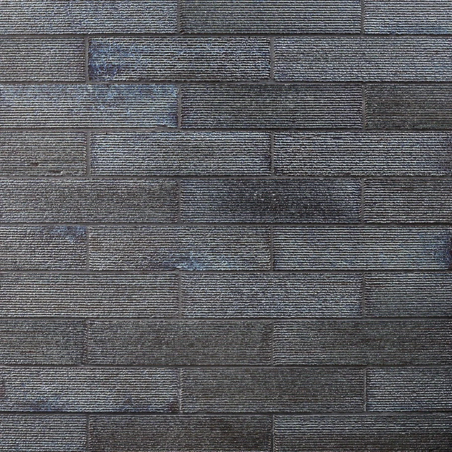 Bond Tile Westport Ridge Dark Denim 2 in. x 9 in. Glazed Clay Wall Tile, 33 Pieces (5.64 sq. ft./Case)