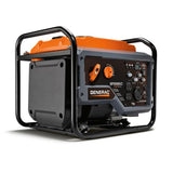 Generac GP3500iO 3500-Watt Gasoline Powered Recoil Start Inverter Generator with PowerRush Technology -Open Frame - 50 State/CSA