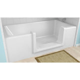 Wide Ultra-Low Bathtub Conversion Kit in White - Super Arbor