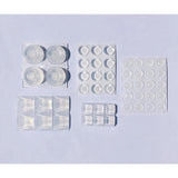 Clear Adhesive Bumpers (48-Piece Value Pack) - Super Arbor