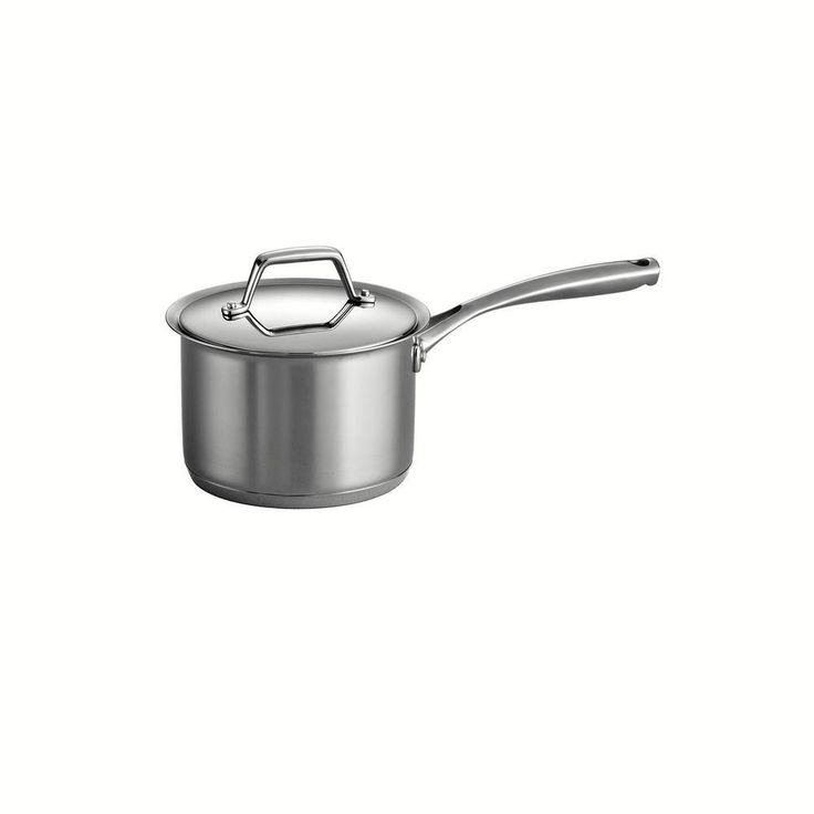 Gourmet Prima 2 qt. Stainless Steel Sauce Pan with Lid