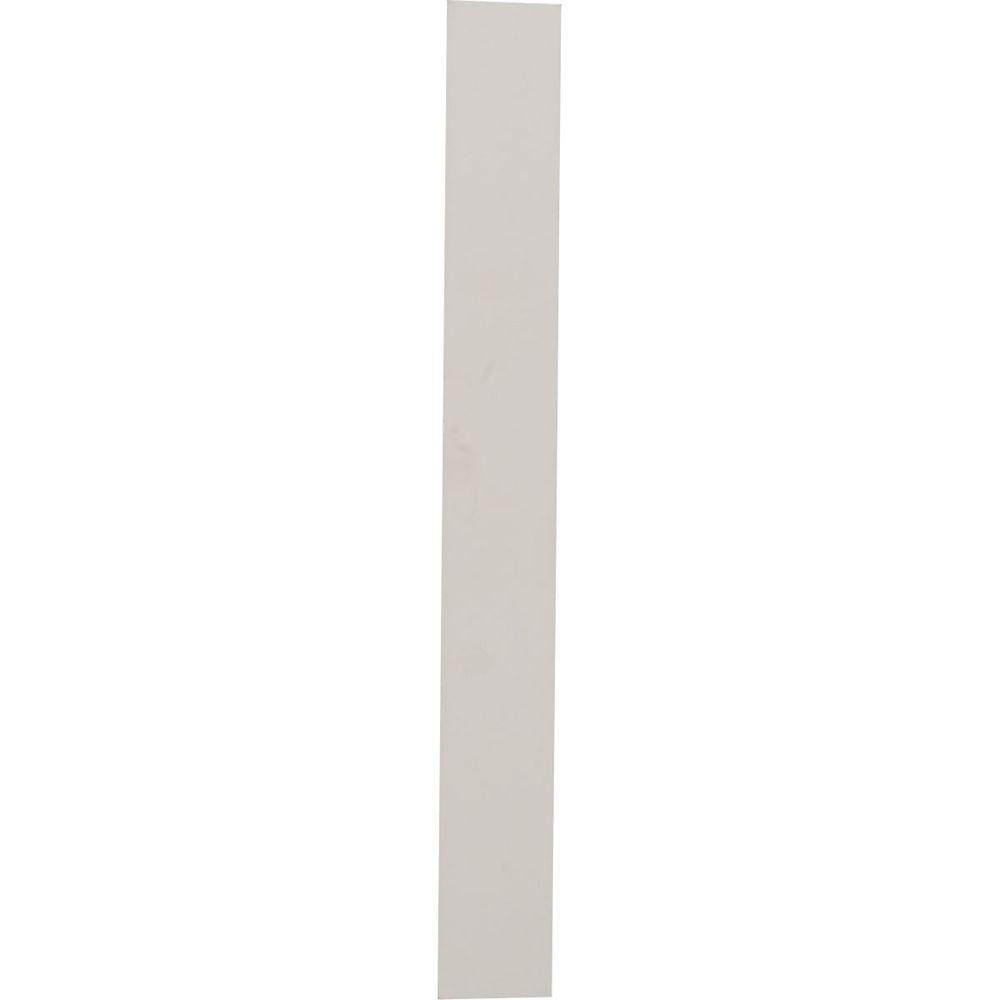 12 in in. x 18 in. Rectangular Primed Polyurethane Paintable Gable Louver Vent - Super Arbor