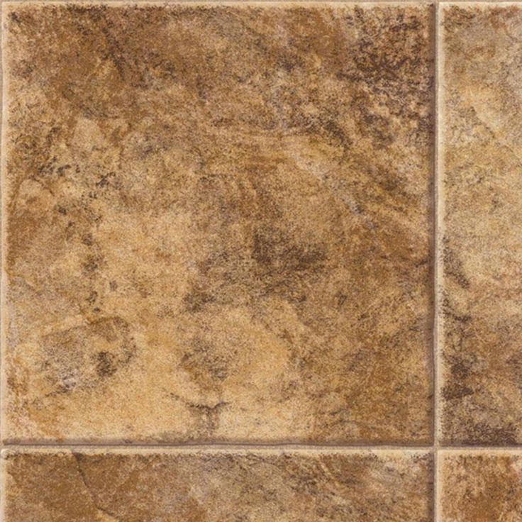 Congoleum AirStep Plus Starlight 12-ft W Cut-to-Length Sunstone Stone Look Low-Gloss Finish Sheet Vinyl