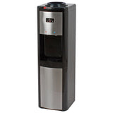 3-5 Gal. ENERGY STAR Hot/Cold/Room Temperature Top Load Water Cooler Dispenser with Kettle Feature in Black/Stainless