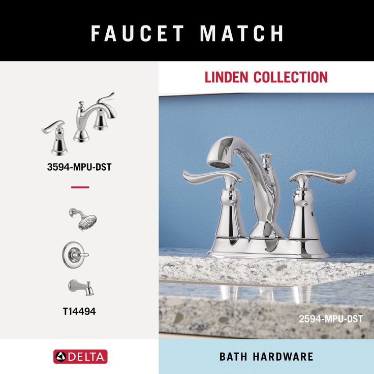 DELTA 4-Piece Linden Decorative Bathroom Hardware Set