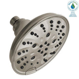 Pivotal 5-Spray 6 in. Single Wall Mount Fixed Rain H2Okinetic Shower Head in Venetian Bronze - Super Arbor