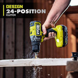 18-Volt ONE+ Lithium-Ion Cordless Brushless 1/2 in. Drill/driver with (2) 2.0 Ah Batteries, Charger, and Bag