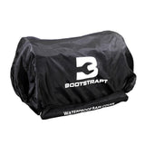 18 in. Contractor's Tote Bag with Integrated Parts Bin Compartment and Waterproof Rain Cover - Super Arbor