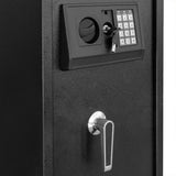 9-Gun Safe Electronic Lock Combination Security Box, Textured Black - Super Arbor