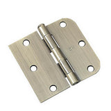 Full Mortise Inset Brushed Nickel Hinge (3-Pack) - Super Arbor