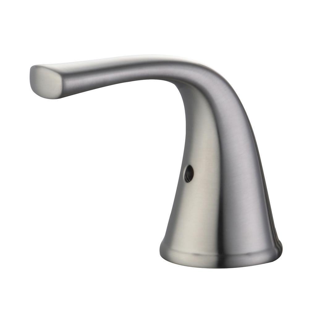 Bettine 4 in. Centerset 2-Handle High-Arc Bathroom Faucet in Brushed Nickel - Super Arbor