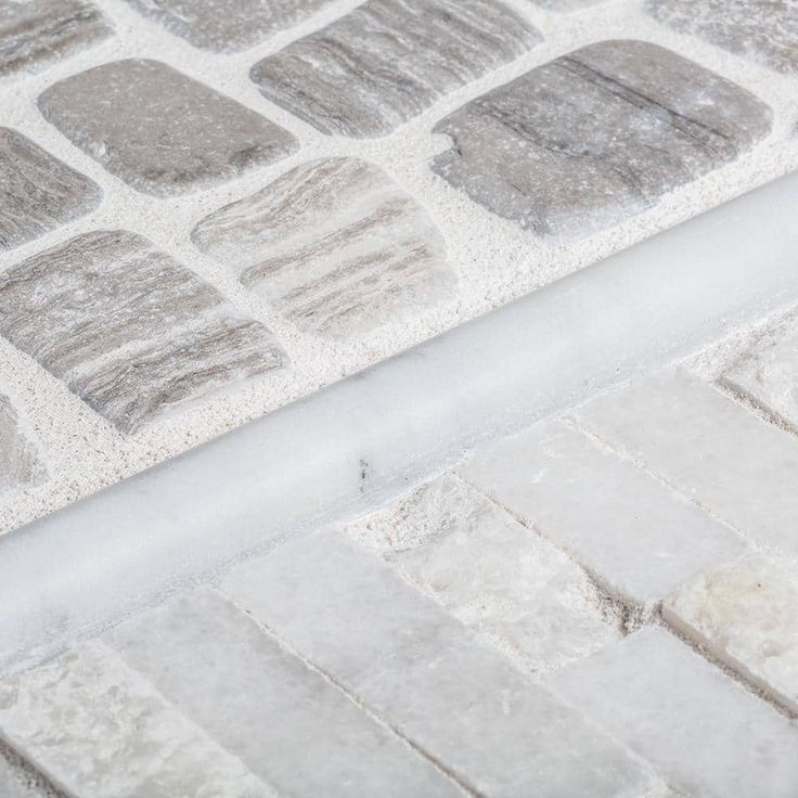 Jeffrey Court Bailey Grey Pebble 12 in. x 12 in. x 10 mm Honed Natural Stone Mosaic Wall/Floor Tile