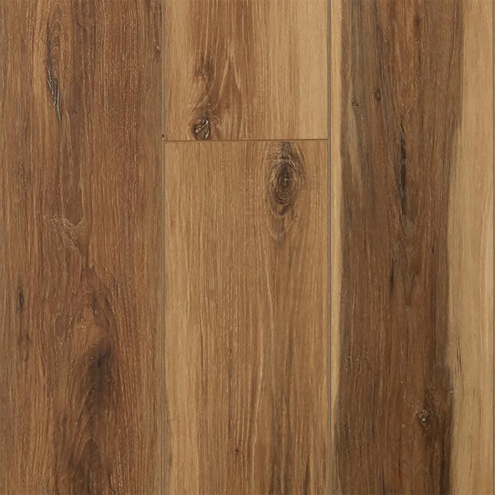 Boulder Pass Hickory 8.98 in. W x 48.03 in. L Waterproof High Traffic Luxury Vinyl Plank Flooring (17.98 sq. ft./case) - Super Arbor