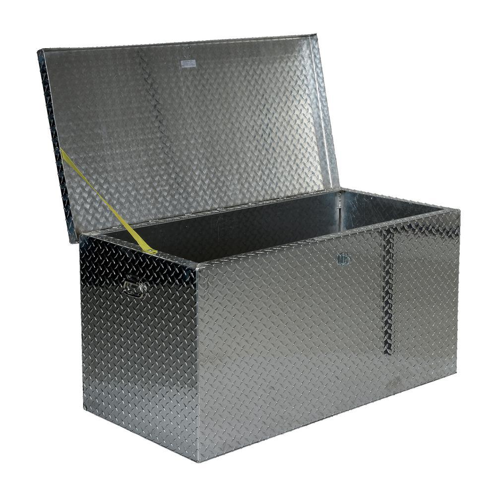 24 in. x 48 in. Aluminum Portable Tool Box - Super Arbor