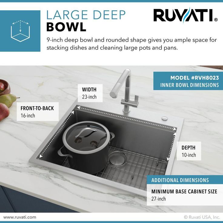 25 x 22 in. Workstation Drop-In Tight Radius Topmount 16-Gauge Stainless Steel Ledge Kitchen Sink Single Bowl