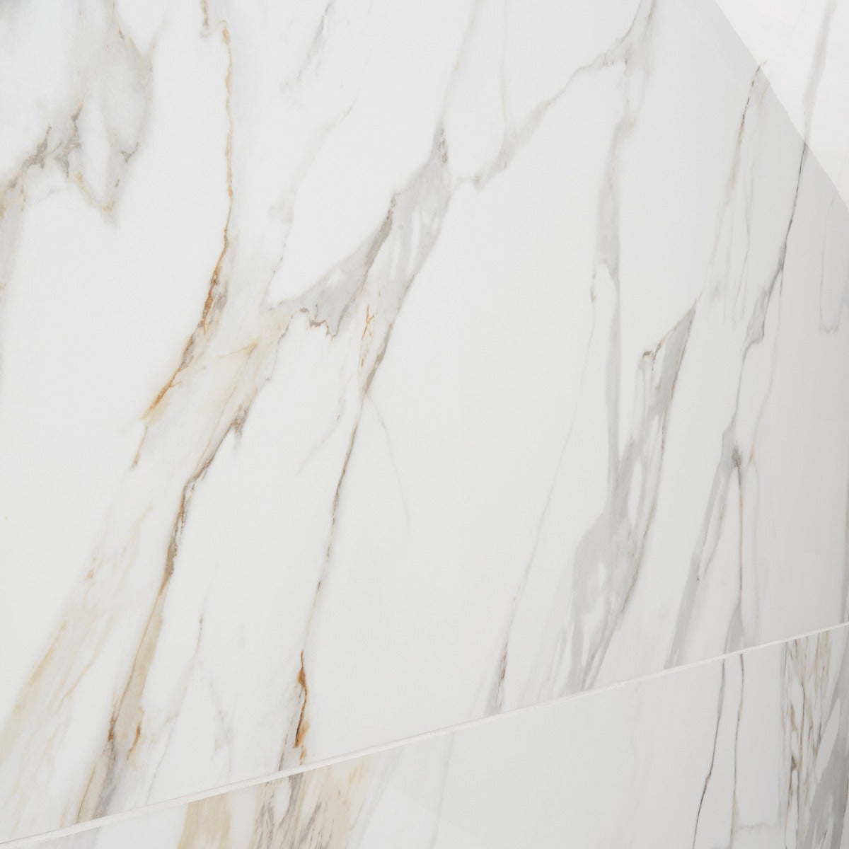 Minera Aurora Gold 48x48 Polished Porcelain Tile - Lux Tile
