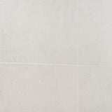 Lux Tile Perla White Matte Porcelain Tile 24x24 - Limestone Look
