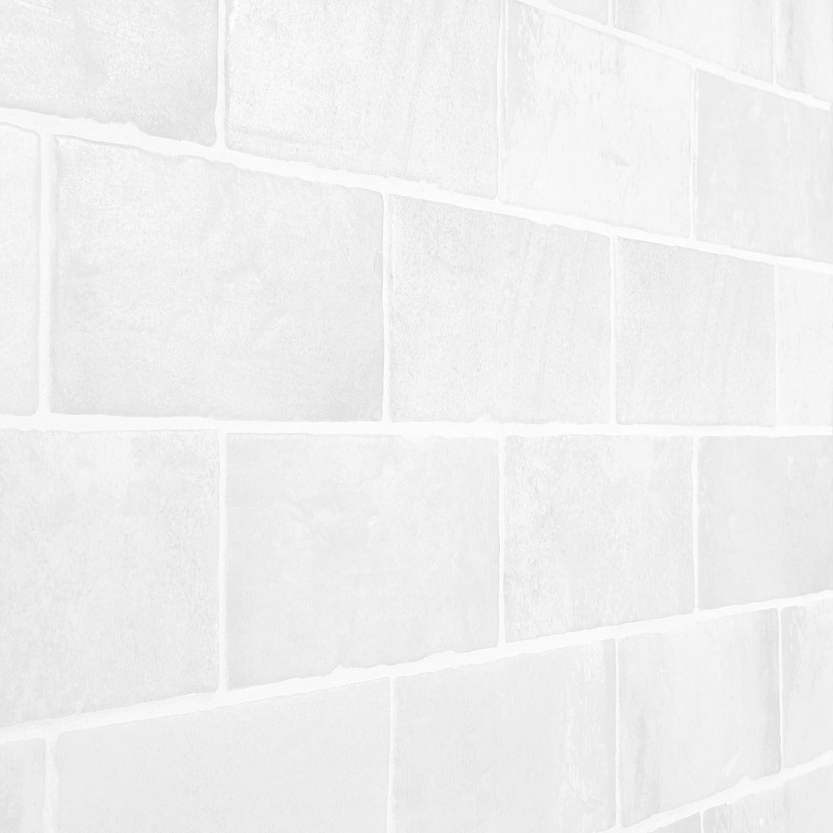 Tilebar Parma Brick White 4x8 Matte Ceramic Subway Tile