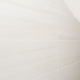 Lux Tile Minera Dolomite Warm White 12x24 Polished Porcelain Tile