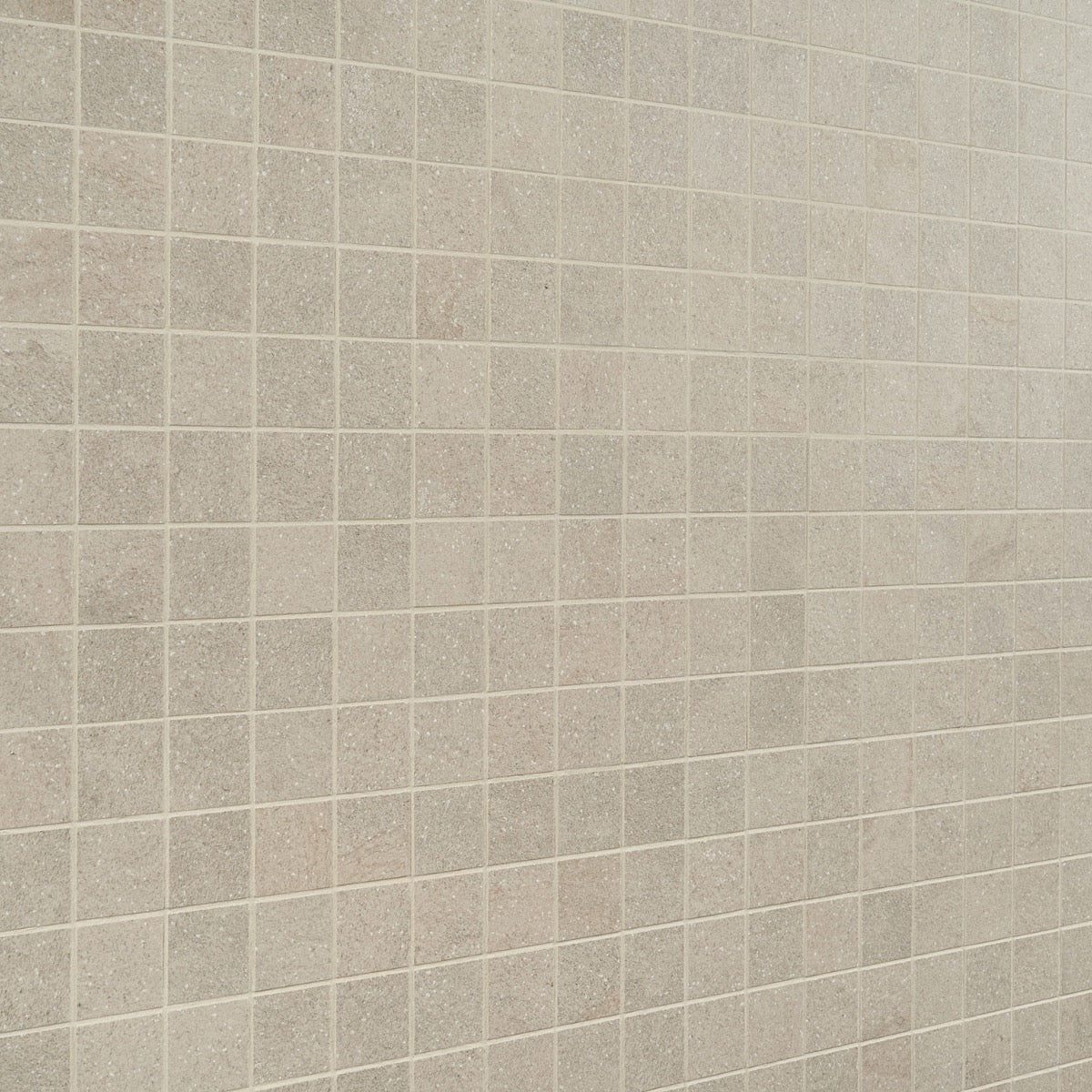 Acadia Linen White 2x2 Matte Porcelain Mosaic Tile - Durable Limestone Look