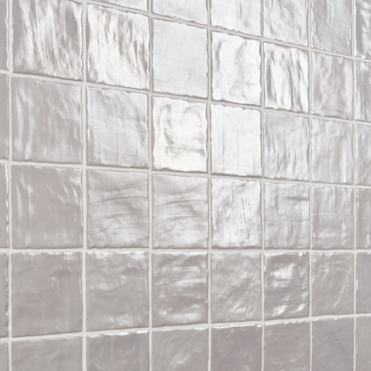 Montauk Fog Gray 4x4 Mixed Finish Ceramic Tile by Lux Tile