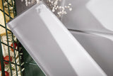 Giorbello (Sample) Glass Subway Lavender Gray 4-in x 12-in Glossy Glass Wall Tile