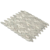 Apollo Tile Sparta White 12-in x 12-in Polished Natural Stone Marble Random Patterned Floor and Wall Tile (4.92-sq. ft/ Carton)