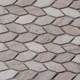 Apollo Tile (Sample) Sparta Wooden Beige 4-in x 4-in Polished Marble Wood Look Floor and Wall Tile