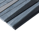 Apollo Tile (Sample) Floor and Wall Tile Blue and Gray 4-in x 4-in Polished Glass/Metal/Stone Quartz Linear Patterned Floor and Wall Tile