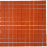 Apollo Tile (Sample) Orange 4-in x 6-in Glossy Glass Uniform Squares Mosaic Floor and Wall Tile