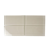 Apollo Tile (Sample) Wall Tile Beige 4-in x 6-in Glossy Glass Subway Wall Tile