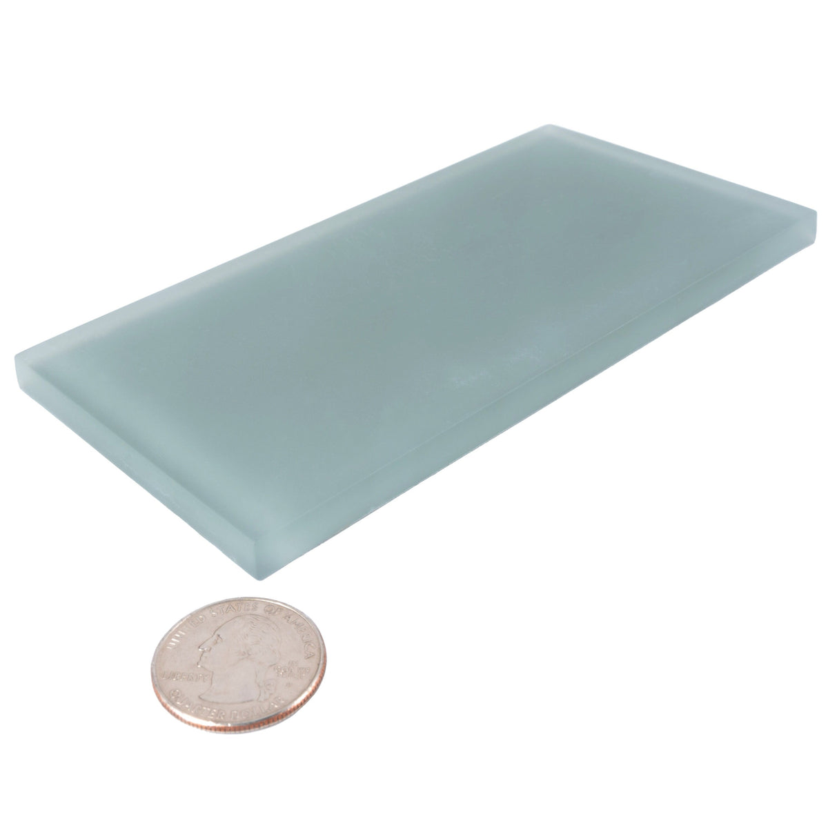 Apollo Tile (Sample) Wall Tile Stone Gray 3-in x 6-in Matte Glass Brick Subway Wall Tile