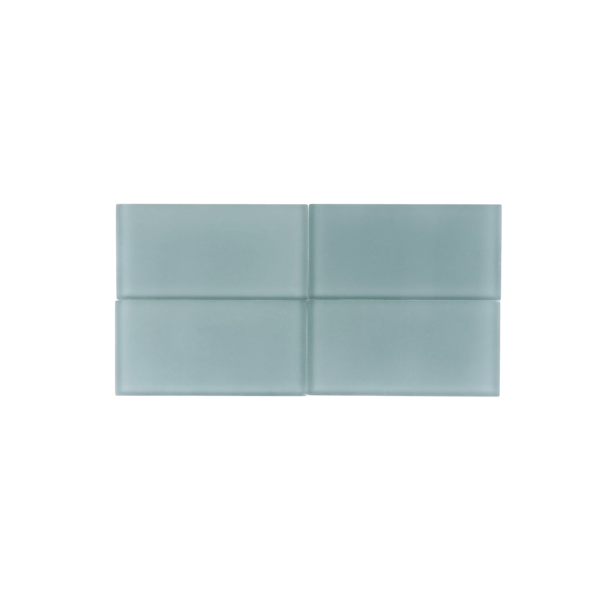Apollo Tile (Sample) Wall Tile Stone Gray 3-in x 6-in Matte Glass Brick Subway Wall Tile