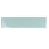 Apollo Tile (Sample) Wall Tile Cadet Blue 3-in x 12-in Glossy Glass Brick Subway Wall Tile